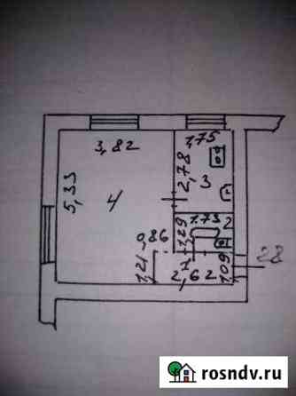 1-комнатная квартира, 30 м², 1/3 эт. на продажу в Карабаново Карабаново