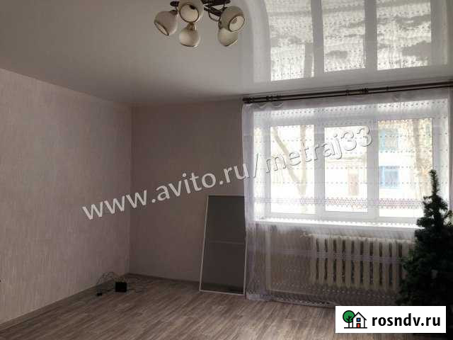 1-комнатная квартира, 34.5 м², 1/5 эт. на продажу в Гусе-Хрустальном Гусь-Хрустальный - изображение 1