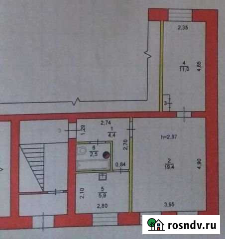 2-комнатная квартира, 43.2 м², 1/2 эт. на продажу в Белогорске Амурской области Белогорск - изображение 1
