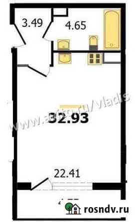 Квартира-студия, 32.9 м², 8/15 эт. на продажу во Владимире Владимир