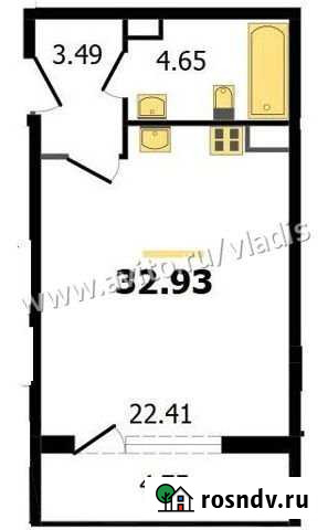 Квартира-студия, 32.9 м², 8/15 эт. на продажу во Владимире Владимир - изображение 1