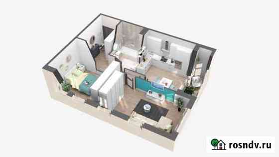 2-комнатная квартира, 48.7 м², 16/16 эт. на продажу в Мосрентгене Мосрентген