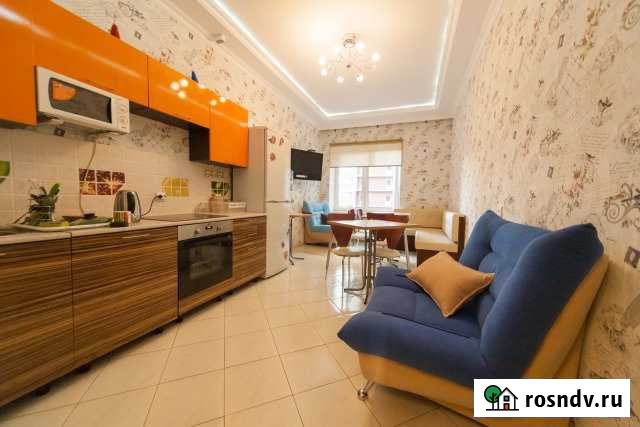 Комната 35 м² в 3-ком. кв., 2/16 эт. в аренду на длительный срок в Тюмени Тюмень - изображение 1