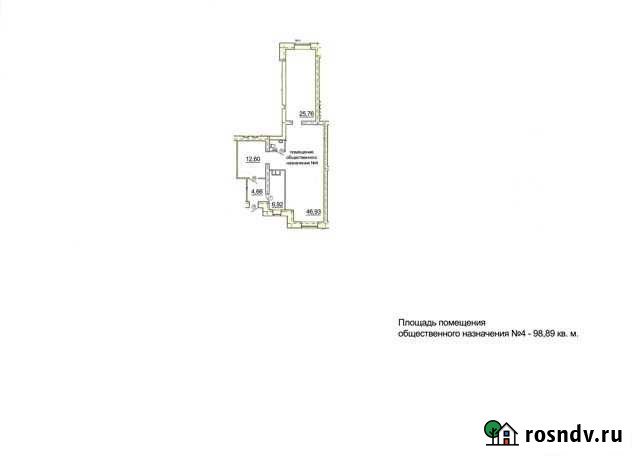 Помещение свободного назначения, 98.89 кв.м. Смоленск - изображение 1