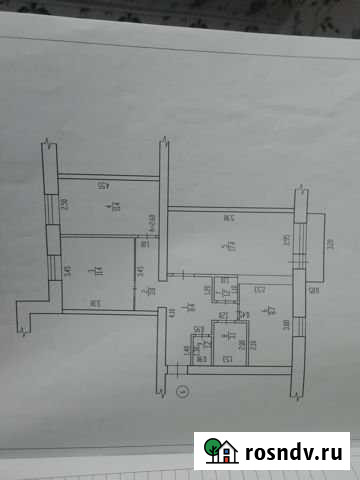 3-комнатная квартира, 66.7 м², 2/3 эт. на продажу в Клетне Клетня - изображение 1