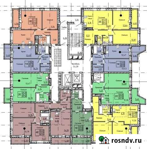1-комнатная квартира, 38.4 м², 11/14 эт. на продажу в Перми Пермь - изображение 1