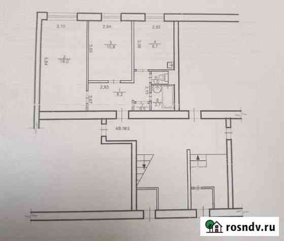 2-комнатная квартира, 50 м², 1/5 эт. на продажу в Югорске Югорск