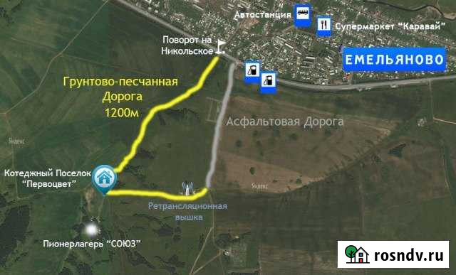 Участок СНТ, ДНП 23 сот. на продажу в Емельяново Емельяново - изображение 1