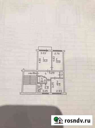 3-комнатная квартира, 56.7 м², 4/5 эт. на продажу в Покрове Покров