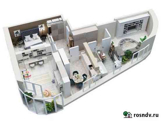 3-комнатная квартира, 91.6 м², 12/19 эт. на продажу в Перми Пермь