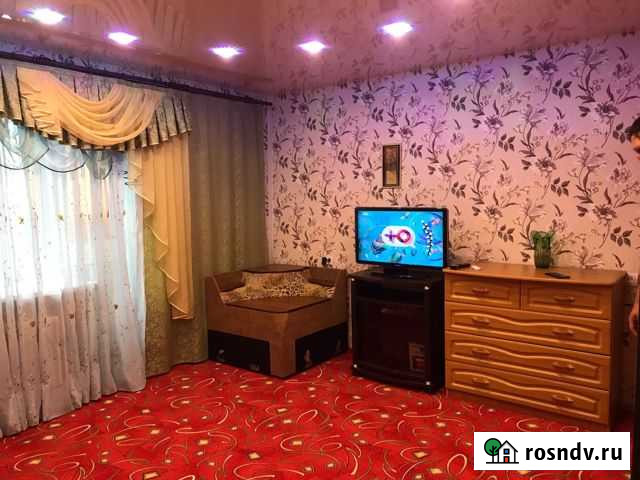 1-комнатная квартира, 35 м², 2/9 эт. в аренду посуточно в Комсомольске-на-Амуре Комсомольск-на-Амуре - изображение 1