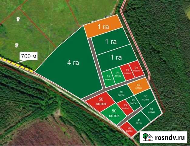 Участок промназначения 25 сот. на продажу в Петергофе Петергоф - изображение 1