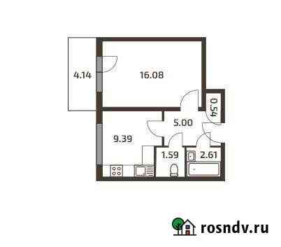 1-комнатная квартира, 36.5 м², 2/3 эт. на продажу в Токсово Токсово