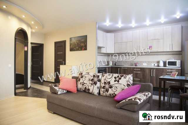 2-комнатная квартира, 68 м², 6/10 эт. в аренду посуточно в Петрозаводске Петрозаводск - изображение 1