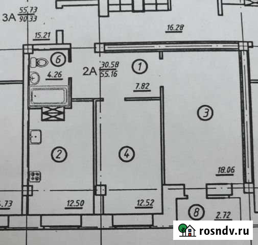 2-комнатная квартира, 57 м², 1/9 эт. на продажу в Великих Луках Великие Луки - изображение 1