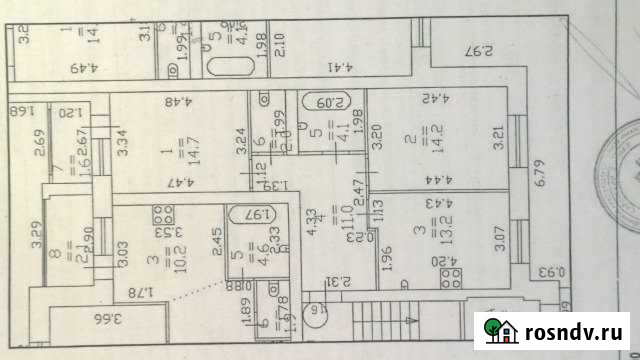 2-комнатная квартира, 60 м², 1/5 эт. на продажу в Сарове Саров - изображение 1