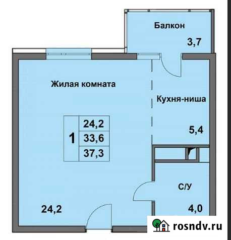 1-комнатная квартира, 37 м², 7/8 эт. на продажу в Анапе Анапа - изображение 1