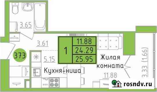 1-комнатная квартира, 26 м², 4/15 эт. на продажу в Кирове Киров