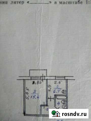 1-комнатная квартира, 29.8 м², 4/5 эт. в аренду на длительный срок в Бердске Бердск - изображение 1