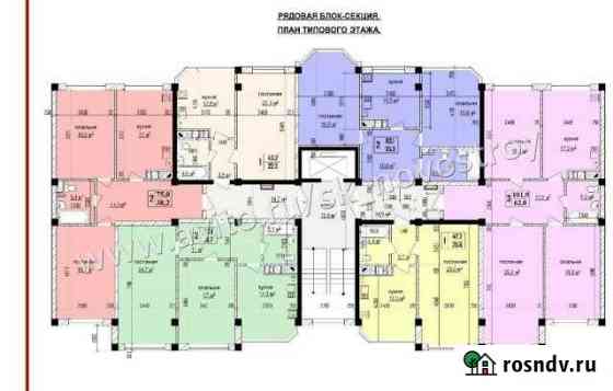 2-комнатная квартира, 75 м², 5/9 эт. на продажу в Нальчике Нальчик