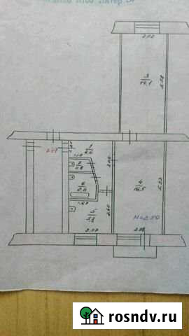 2-комнатная квартира, 44 м², 4/5 эт. на продажу в Славгороде Славгород - изображение 1