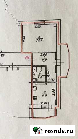 1-комнатная квартира, 34.6 м², 7/12 эт. на продажу в Мурино Мурино - изображение 1