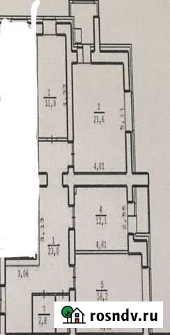 3-комнатная квартира, 93.5 м², 10/17 эт. на продажу в Томске Томск - изображение 1