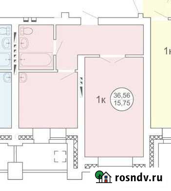 1-комнатная квартира, 37 м², 9/9 эт. на продажу в Бердске Бердск - изображение 1