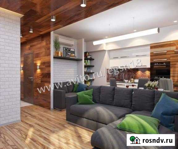 2-комнатная квартира, 57 м², 1/17 эт. на продажу в Ижевске Ижевск - изображение 1