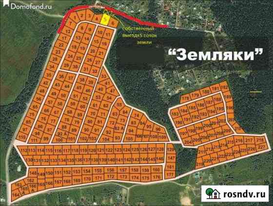 Участок СНТ, ДНП 15 сот. на продажу в Деденево Деденево