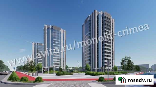 1-комнатная квартира, 37.9 м², 10/16 эт. на продажу в Симферополе Симферополь - изображение 1