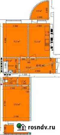2-комнатная квартира, 70 м², 3/9 эт. на продажу в Таганроге Таганрог