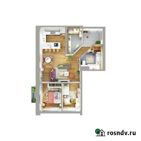 3-комнатная квартира, 84.4 м², 4/5 эт. на продажу в Петрозаводске Петрозаводск - изображение 1