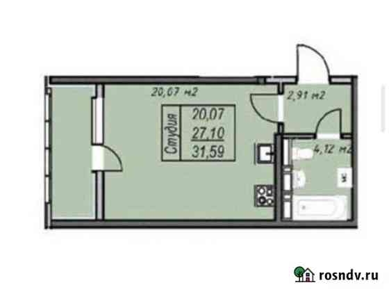 Квартира-студия, 32 м², 13/13 эт. на продажу в Анапе Анапа