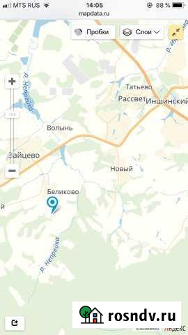 Участок СНТ, ДНП 10 сот. на продажу в Рассвете Тульской области Рассвет - изображение 1