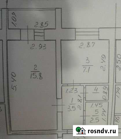 1-комнатная квартира, 30.2 м², 1/5 эт. на продажу в Канаше Канаш - изображение 1