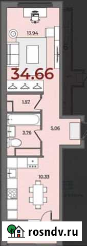 1-комнатная квартира, 36 м², 9/16 эт. на продажу в Тюмени Тюмень - изображение 1