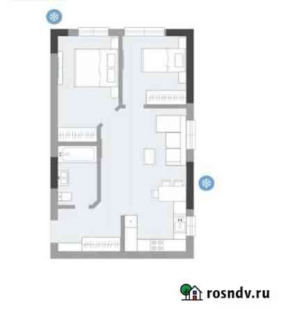 2-комнатная квартира, 62 м², 5/16 эт. на продажу в Симферополе Симферополь
