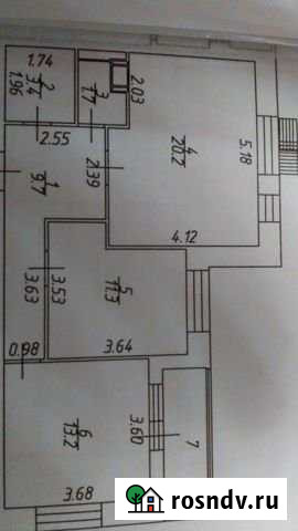 2-комнатная квартира, 61.8 м², 10/17 эт. на продажу в Видном Видное - изображение 1