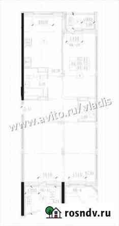 3-комнатная квартира, 91.4 м², 4/17 эт. на продажу во Владимире Владимир