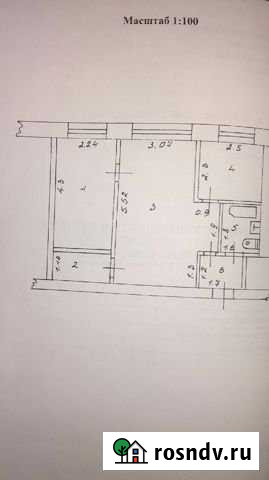 2-комнатная квартира, 41.7 м², 1/5 эт. на продажу в Балахне Балахна - изображение 1