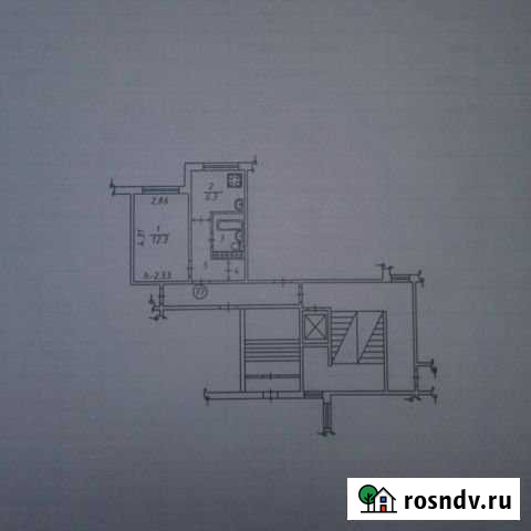 1-комнатная квартира, 28 м², 1/9 эт. на продажу в Братске Братск - изображение 1