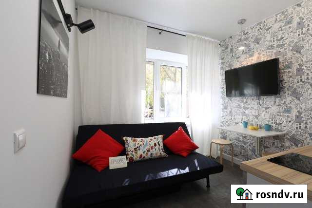 Квартира-студия, 18 м², 1/5 эт. в аренду посуточно в Москве Москва - изображение 1