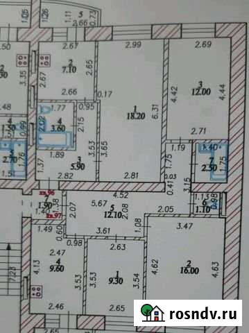 3-комнатная квартира, 63 м², 5/8 эт. на продажу в Чебоксарах Чебоксары - изображение 1
