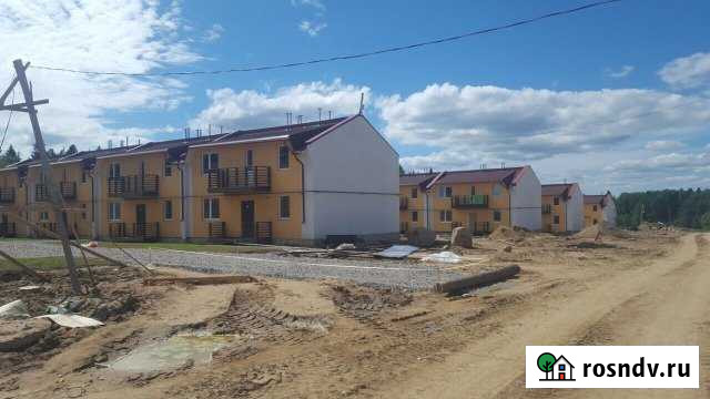 Таунхаус 80 м² на участке 2.2 сот. на продажу в Первомайском Ленинградской области Первомайское - изображение 1