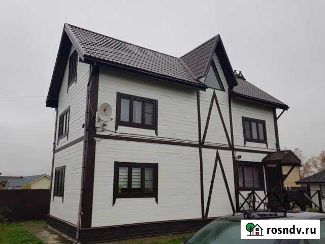 Дом 210 м² на участке 10 сот. на продажу в Федоровском Ленинградской области Федоровское - изображение 1