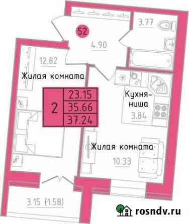 2-комнатная квартира, 37.2 м², 6/7 эт. на продажу в Кирове Киров