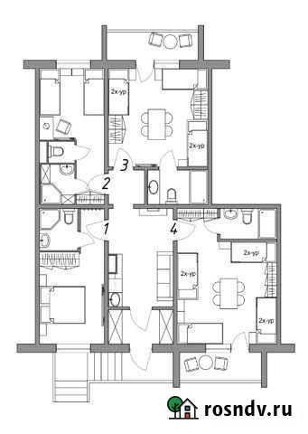 Гостиница (16 мест) у Облбольницы Челябинск - изображение 1