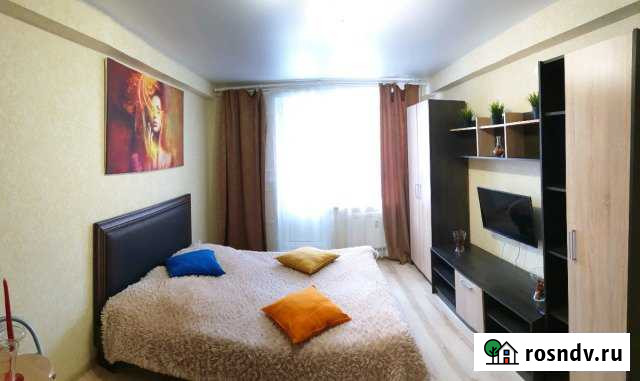 Квартира-студия, 30 м², 4/18 эт. в аренду посуточно в Ижевске Ижевск - изображение 1