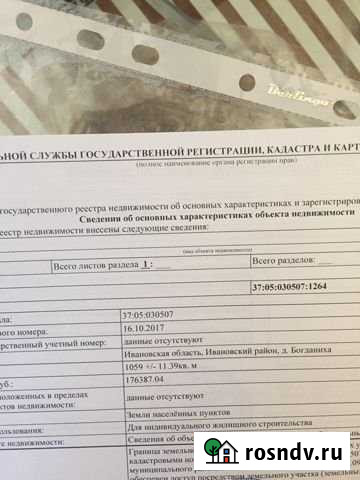 Участок ИЖС 11 сот. на продажу в Иваново Иваново - изображение 1